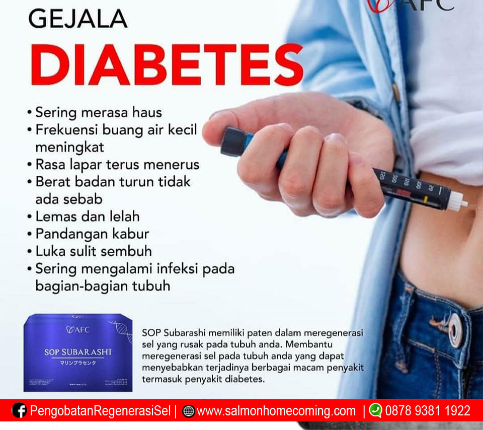 SOP Subarashi untuk diabetes