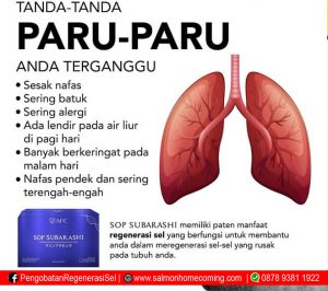 SOP Subarashi untuk Paru paru