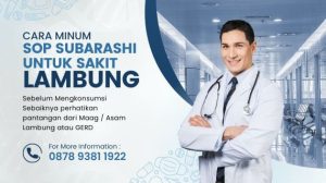 Cara Minum SOP Subarashi untuk Penderita Maag