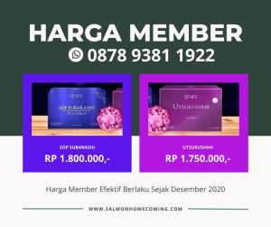 Harga Member Efektif Berlaku Sejak Desember 2020