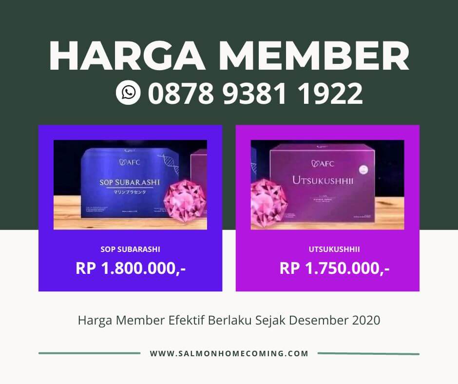 Harga Member Efektif Berlaku Sejak Desember 2020